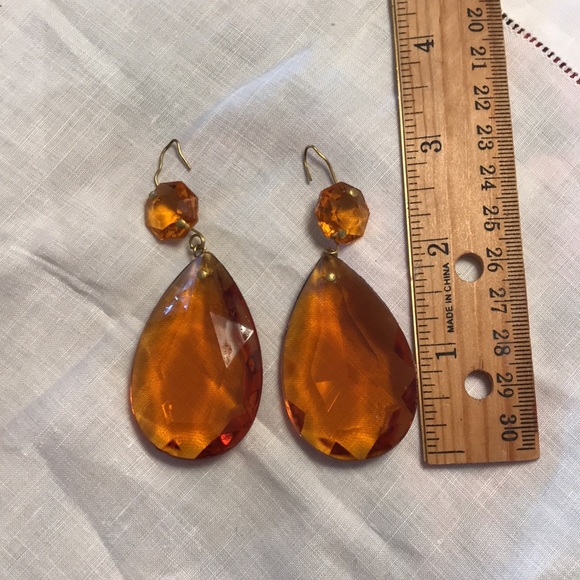 🌟🤩VINTAGE SMOKEY TOPAZ COLOURED CRYSTAL’S 🍁AMAZING LIGHT CATCHERS ~ CRYSTALS - Picture 16 of 16